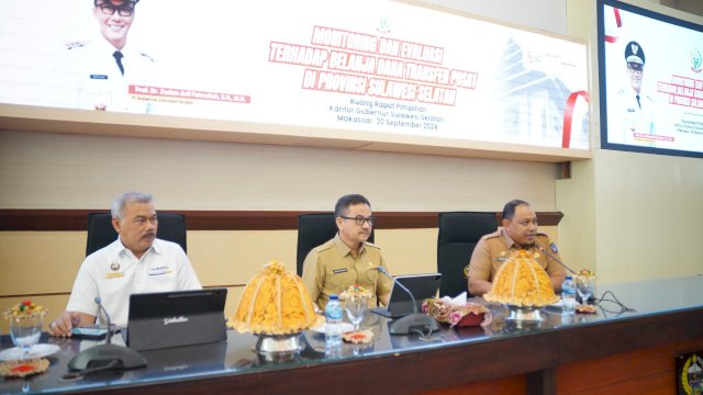 Sekda Jufri Rahman Minta 16 OPD Percepat Realisasi Belanja Dana Transfer Pusat