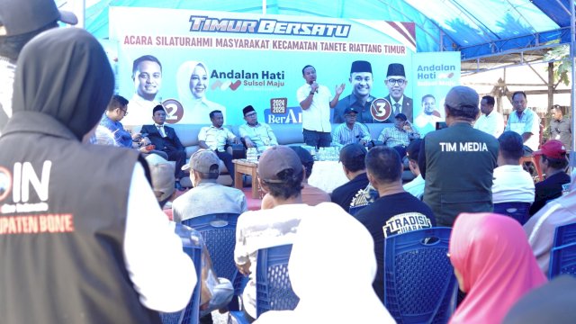 Tokoh Masyarakat Bone : Tidak Perlu Diragukan, Kita Bisa Lihat Kerja Nyata Andi Sudirman