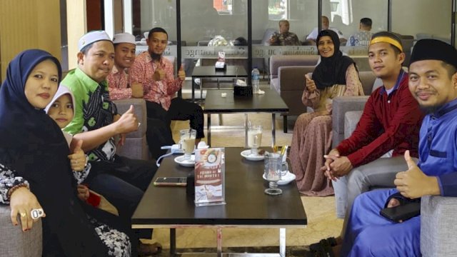 Rela Tempuh Jarak 241 Kilometer, Kafilah Sulsel Dapat Support Keluarga di MTQ Nasional XXX Samarinda