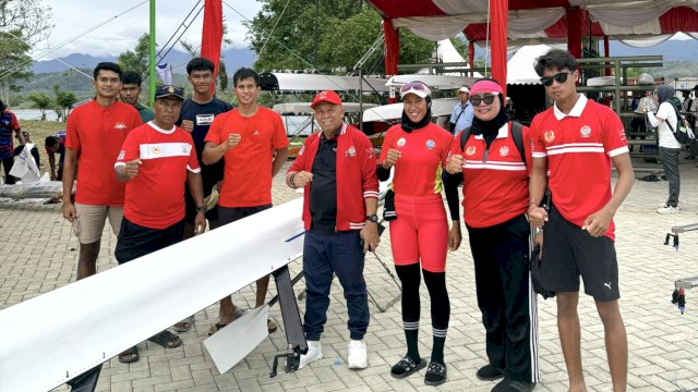 Cabor Dayung Berhasil Sumbangkan Emas untuk Sulsel di PON XXI Aceh-Sumut 2024
