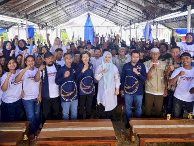 Tim Aura dan Hati Damai di Gowa Menyatu Menangkan Andalan Hati di Pilgub Sulsel