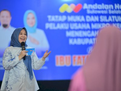 Dialog dengan Fatmawati, Pelaku UMKM Wajo Akui Dapat Perhatian Khusus