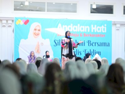 Di Kota Santri, Fatmawati Rusdi Raih Dukungan Majelis Taklim