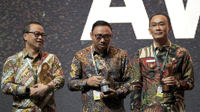 Berkat Inovasi Pasti Beraksi, Pemprov Sulsel Raih Penghargaan SDG’s Action Award 2024