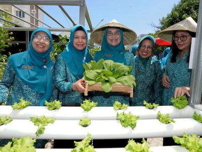 Resmikan Kebun Aku Hatinya PKK, Ninuk Zudan: Harus Dijaga Keberlanjutannya