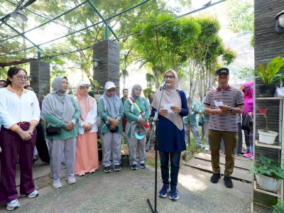 Ninuk Zudan Launching Kebun Aku Hatinya PKK di Rujab Gubernur Sulsel