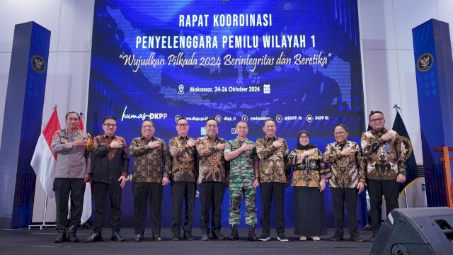 Di Hadapan Penyelenggara Pemilu se Indonesia Timur, Jufri Rahman Paparkan Langkah Strategis Wujudkan Pilkada Berintegritas dan Beretika