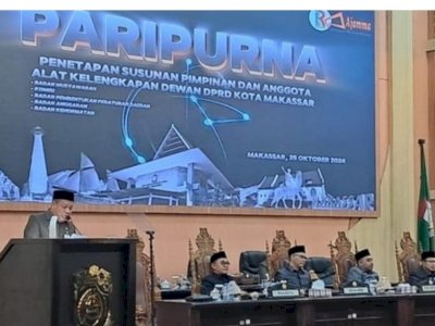 DPRD Makassar Tetapkan Susunan Alat Kelengkapan Dewan Periode 2024-2029