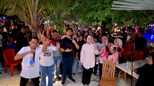 Kaesang dan Fatma Dialog Bareng Milenial Sidrap