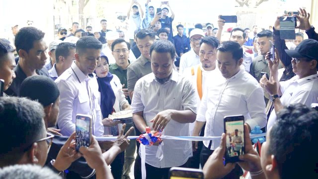 Andi Sudirman Resmikan Posko Induk Andalan – Hati di Maros