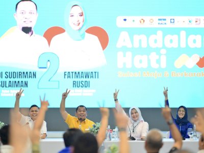 Andalan Hati Semakin Kuat, 63 Legislator DPRD Sulsel Siap Menangkan Pilgub 2024
