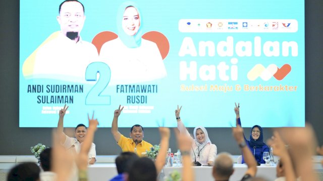 Andalan Hati Semakin Kuat, 63 Legislator DPRD Sulsel Siap Menangkan Pilgub 2024
