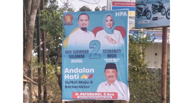 Tegak Lurus Sebagai Kader Partai Gerindra. H. Patudangi : Andalan Hati Menang di Bulukumba