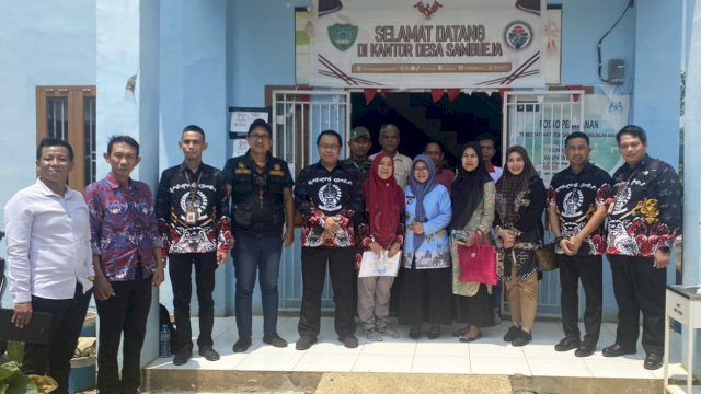 Tim Penilai Desa Antikorupsi Provinsi Sulsel Kunjungi Desa Sambueja Maros