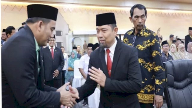 Pjs Wali Kota Makassar Ucapkan Selamat Kepada Anggota DPRD Baru, Tekankan Amanah dan Tanggung Jawab