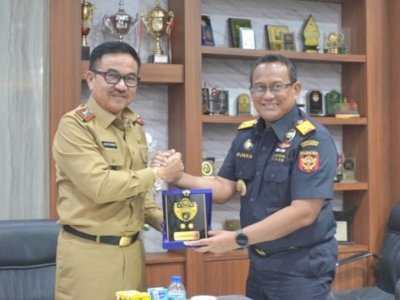 Kanwil DJBC Sulbagsel Temui Sekda Sulsel, Bahas Pemanfaatan Dana Bagi Hasil Cukai Hasil Tembakau