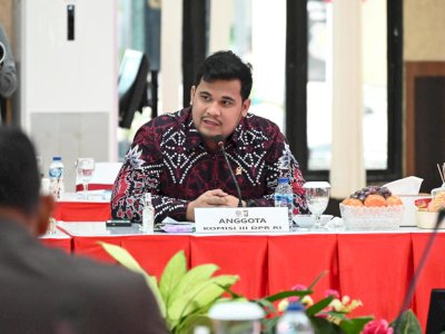 Kunjungan kerja spesifik KOMISI III DPR RI andi amar : kita harus bersama-sama menjaga pilkada serantak 2024