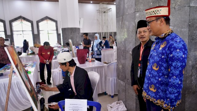 Ketum Dewan Korpri Prof Zudan Tinjau Lokasi Tiga Cabang Lomba MTQ Korpri VII Kalteng