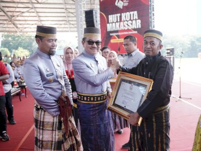 Hadiri Hari Jadi Makassar ke 417, Sekda Jufri Rahman Sebut Makassar Telah Berkembang Pesat