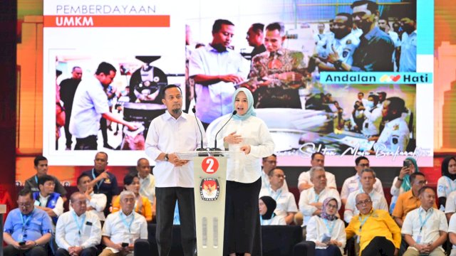Tampil Meyakinkan, Andalan Hati Beber Kerja Nyata Pulihkan Ekonomi Sulsel dari Pandemi COVID 19