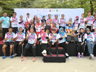 Program Studi Pendidikan Dokter Gigi Spesialis Bedah Mulut dan Maksilofasial Unhas Bersama Smile Train Indonesia (STI) sukses menyelenggarakan Run For Smiles Be A Hero
