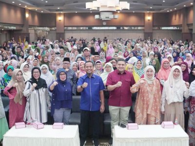 Ribuan Emak-Emak di Kota Makassar Komitmen Dukung Andalan Hati