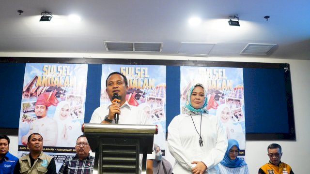 Hasil Quick Count Tertinggi Indonesia Timur & Ke-3 Se-Indonesia, Andalan: Jangan Euforia, ini amanah dan kemenangan seluruh warga Sulsel