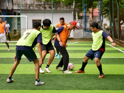 Fun Futsal Bersama Pj Gubernur, Jurnalis Sulsel: Prof Zudan Luar Biasa, Terima Kasih