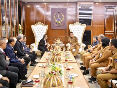 Temui Pj Gubernur Prof Fadjry Djufry, PHRI Sulsel Minta Dukungan Pemerintah untuk Pengembangan Industri Perhotelan