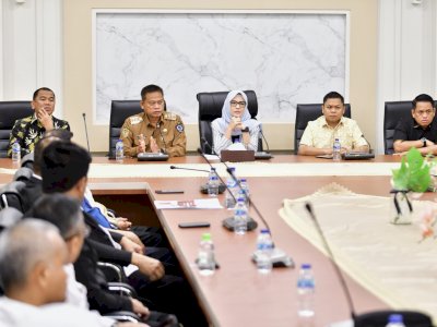 Silaturahmi, Pj Gubernur Prof Fadjry Djufry &#8211; DPRD Sulsel Bahas Program Pemeriksaan Kesehatan Gratis