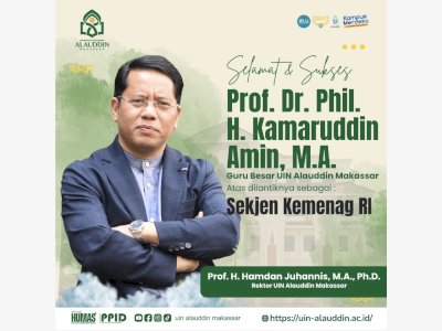Alumni UIN Alauddin Makassar Duet Pimpin Kementerian Agama: Nasaruddin Umar Menag, Kamaruddin Amin Sekjen