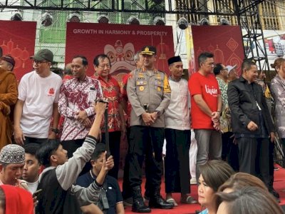 PCNU Kota Makassar Ikut Meriahkan Festival Jappa Jokka Cap Go Meh 2025