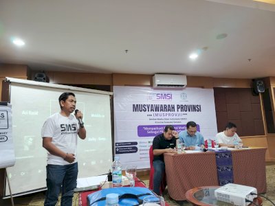 Ilham Husain Sah Terpilih Pimpin SMSI Sulsel Periode 2025-2030