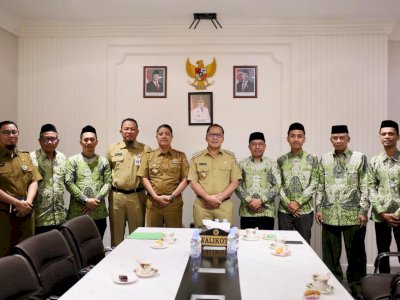 PCNU Kota Makassar Silaturahmi dengan Danny Pomanto, IAS dan Appi