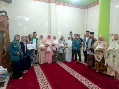 KBNU Ujung Tanah dan NU Care-LAZISNU Makassar Salurkan Zakat Fitrah