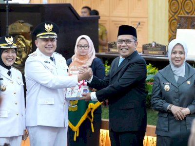 Wakil Gubernur Sulsel Hadiri Sertijab Wali Kota Makassar, Dorong Sinergi dan Inovasi