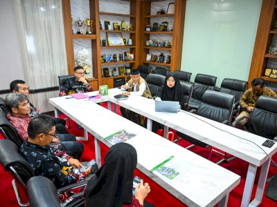Sekda Sulsel Bahas Kelangkaan Kayu Bitti dan Inovasi Healing Forest bersama Pendiri Rimba Bitti Pandala Takalar