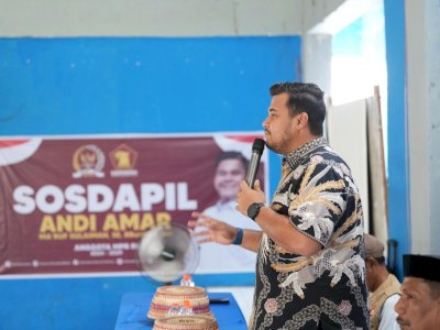 Sosdapil di Pangkep, Andi Amar Bahas Pancasila dalam Ekonomi Kerakyatan