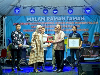 Wagub Sulsel Tekankan Satpol PP Harus Humanis, Wajo Jadi Tuan Rumah Apel Kesiapsiagaan