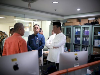 Setiba dari Yordania, Mentan Sidak Bulog dan PIHC