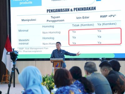 Taruna Ikrar Teken Peraturan Izin Edar BPOM Bagi Pelaku Usaha Stemcell: Ancaman Pidana dan Denda Miliaran Rupiah Jika Melanggar