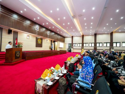 Dukung Pendidikan Anak Berkebutuhan Khusus, Sekda Sulsel Buka Mukernas dan Seminar Nasional IGPKhI
