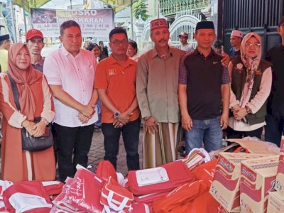 Gerak Cepat, Dinsos Sulsel Memberikan Bantuan Dua Titik Bencana di Makassar Dalam Sehari