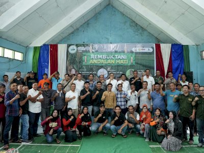 Forum Rembuk Tani Andalan Hati Diskusi Swasembada Pangan di Maros