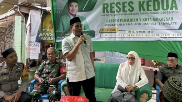 Irwan Hasan Serap Aspirasi Warga di Pa’baeng-baeng, Infrastruktur, Drainase Hingga KIS Jadi Sorotan