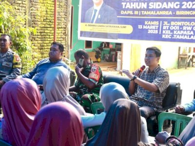 Odhika Temui Warga Tamalanrea: Air Bersih, Drainase dan Bansos Jadi Sorotan Utama