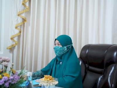 Ketua TP PKK Sulsel Buka Webinar Pekan Imunisasi Dini: Dorong Sinergi Menuju Generasi Sehat Indonesia Emas