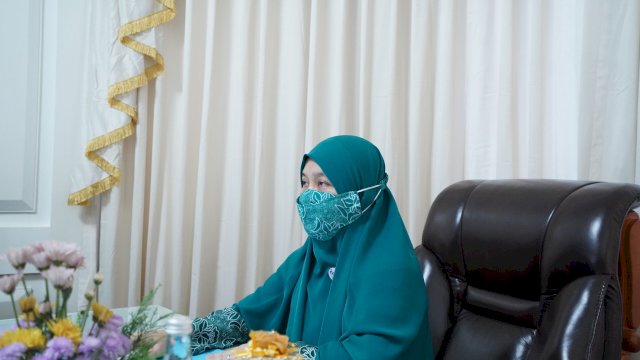 Ketua TP PKK Sulsel Buka Webinar Pekan Imunisasi Dini: Dorong Sinergi Menuju Generasi Sehat Indonesia Emas