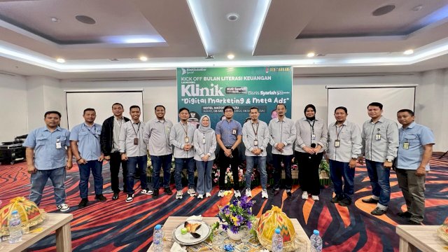 Kick Off Bulan Literasi Keuangan di Mamuju, Bank Sulselbar Launching Klinik KUR Syariah untuk UMKM