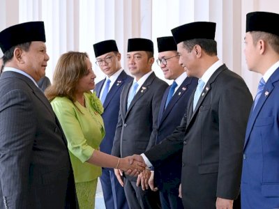 Mentan Amran Dampingi Presiden Prabowo dalam Pertemuan Bilateral dengan Peru, Perkuat Kerja Sama Ketahanan Pangan